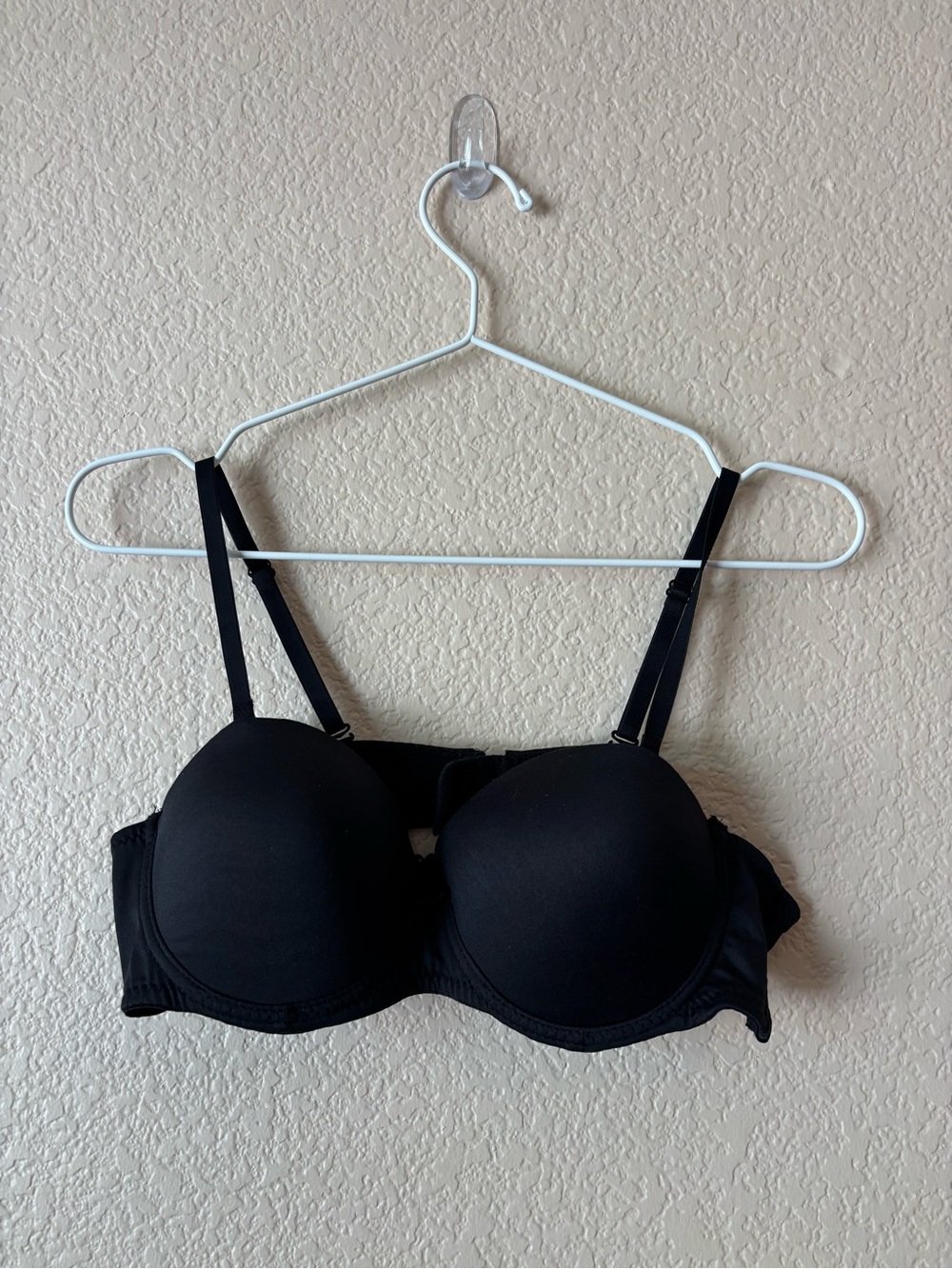 Black Women's T-Shirt Bra - Stretch Underwire Support